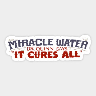 Dr Quinn Medicine Woman sign Sticker